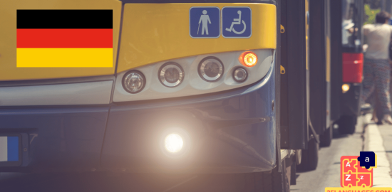 Apprendre l'allemand - transports publics