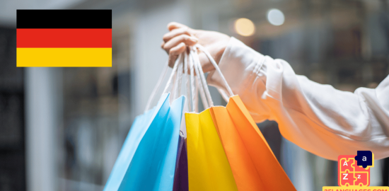 Apprendre l'allemand - Shopping général