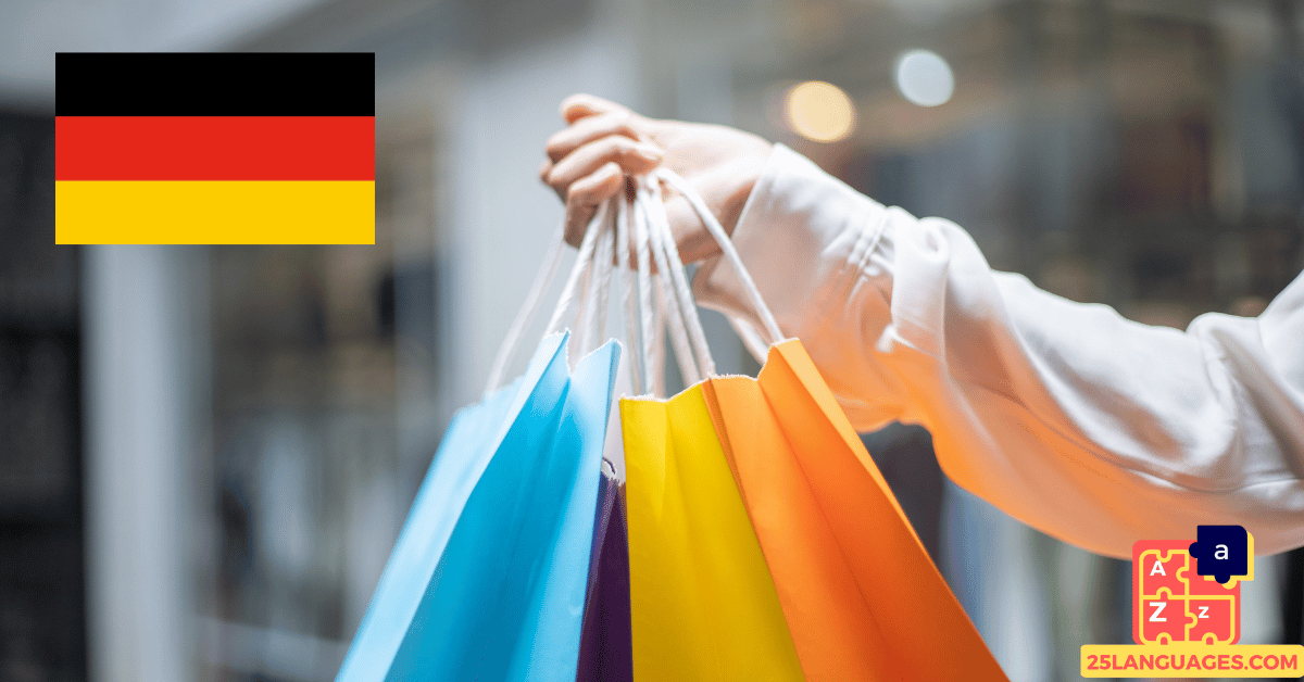 Learn German - Phrases for General shopping