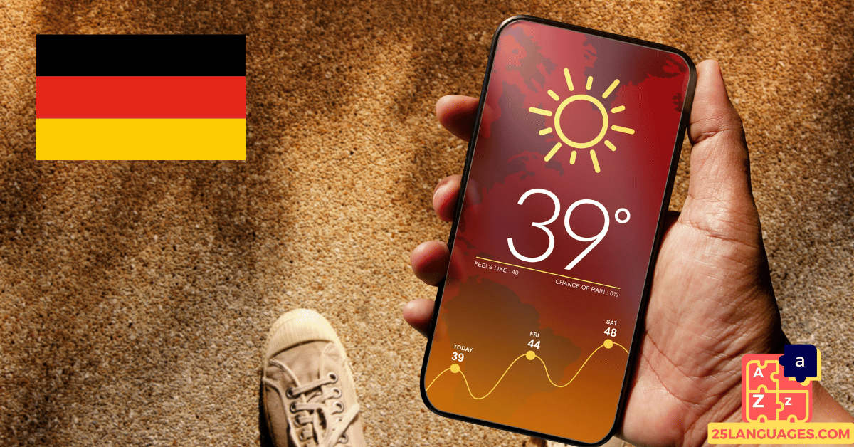 Learn German - Phrases for Asking about the weather