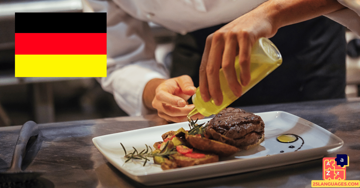 Apprendre l'allemand - Vocabulaire du restaurant