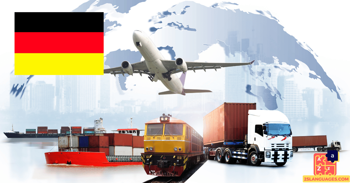 Apprendre l'allemand - Moyens de transport