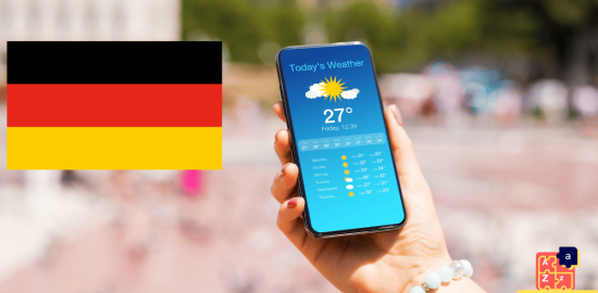 Apprendre l'allemand - Météo