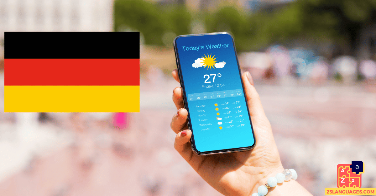 Learn German - Weather Conditions