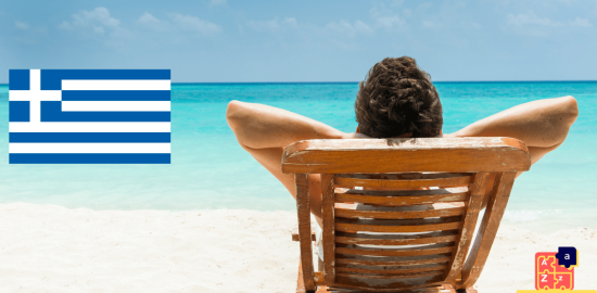 Apprendre le grec - Vocabulaire de la plage