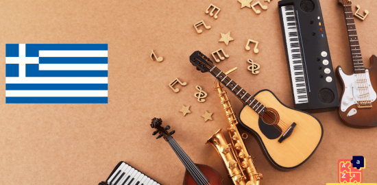 Apprendre le grec - Instruments de musique