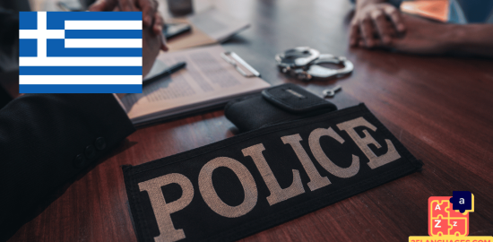 Learn Greek - Phrases At the police station