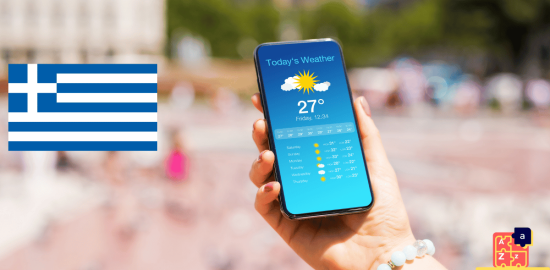 Learn Greek - Weather Conditions