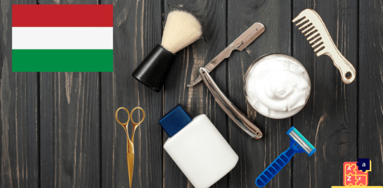 Learn Hungarian - Barber Tools