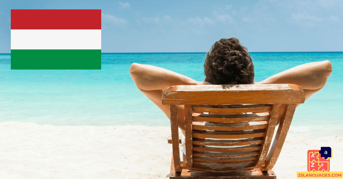 Learn Hungarian - Beach Vocabulary