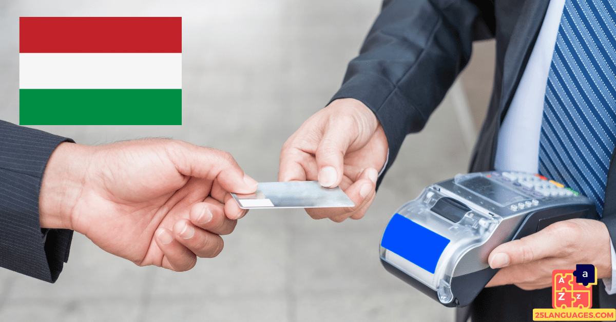 Learn Hungarian - Buying and Selling Terms