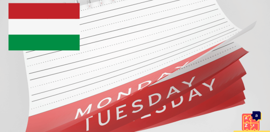 Learn Hungarian - Days of the Week