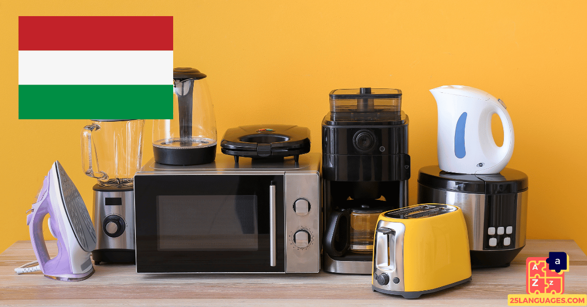 Learn Hungarian - Electrical Appliances