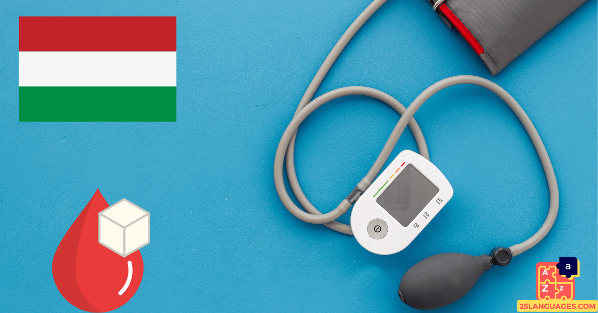 Learn Hungarian - Health Vocabulary