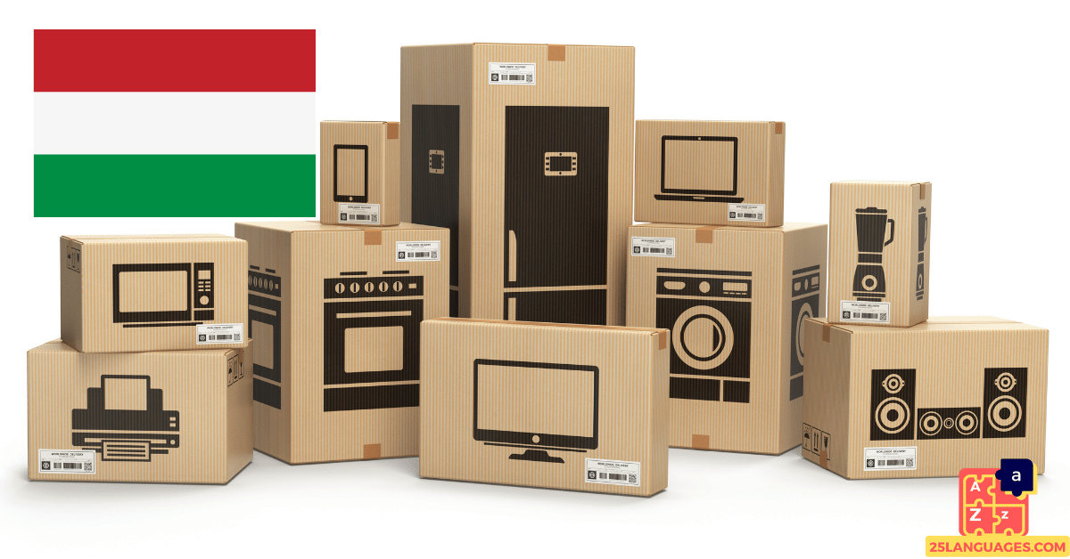 Learn Hungarian - Household Electrical Devices