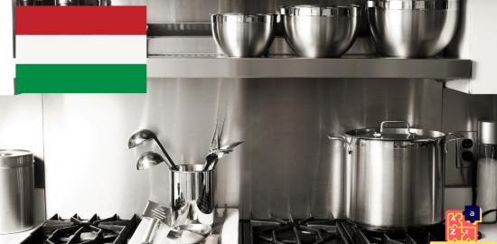 Learn Hungarian - Kitchen Utensils