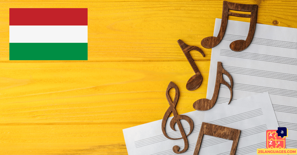 Learn Hungarian - Music Vocabulary