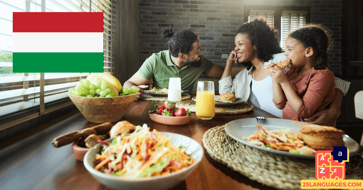 Apprendre le hongrois - phrases pour conversations en famille