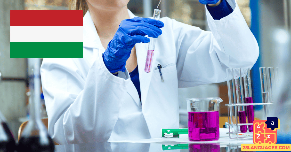 Apprendre le hongrois - phrases en laboratoire médical