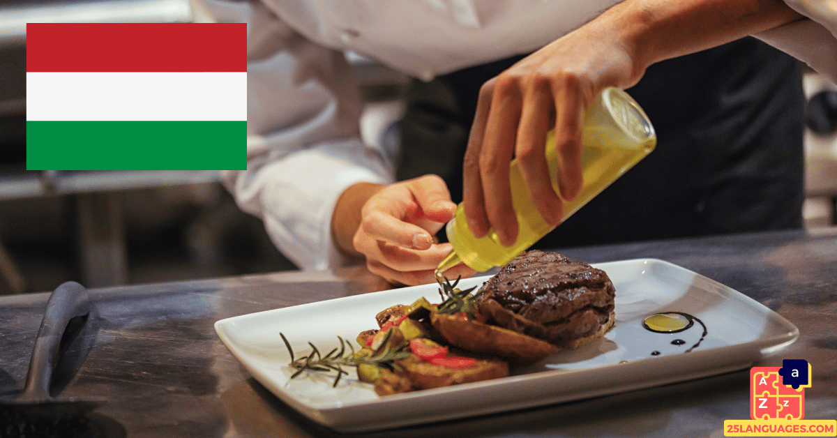 Learn Hungarian - Restaurant Vocabulary