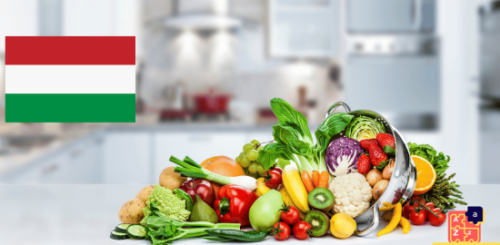 Learn Hungarian - Vegetables