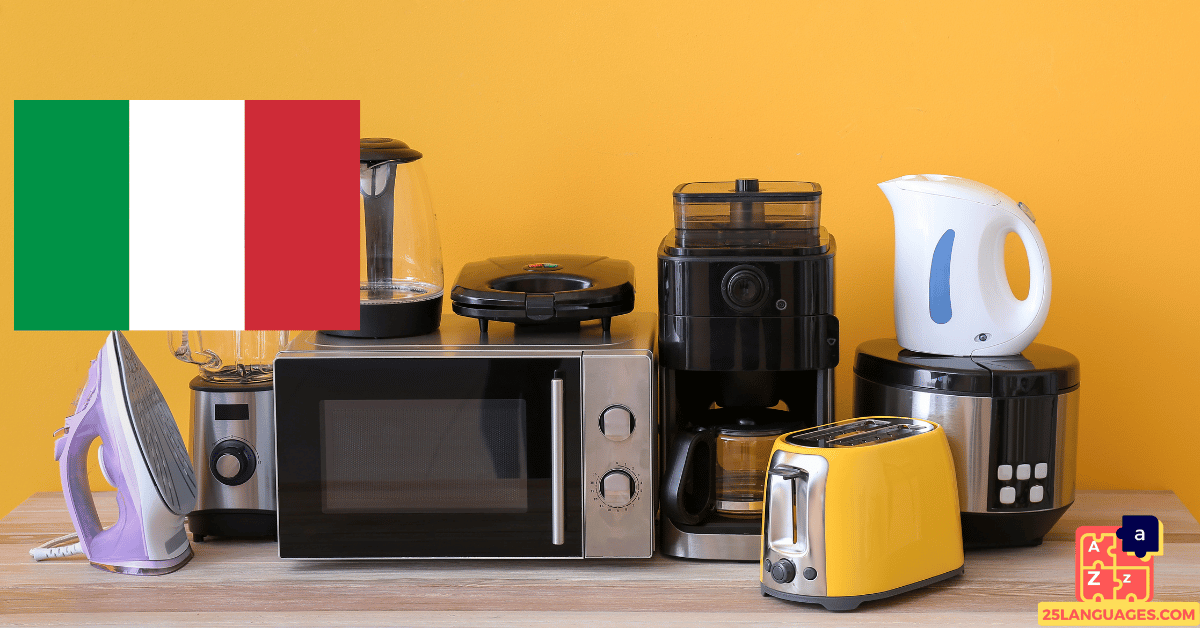 Learn Italian - Electrical Appliances