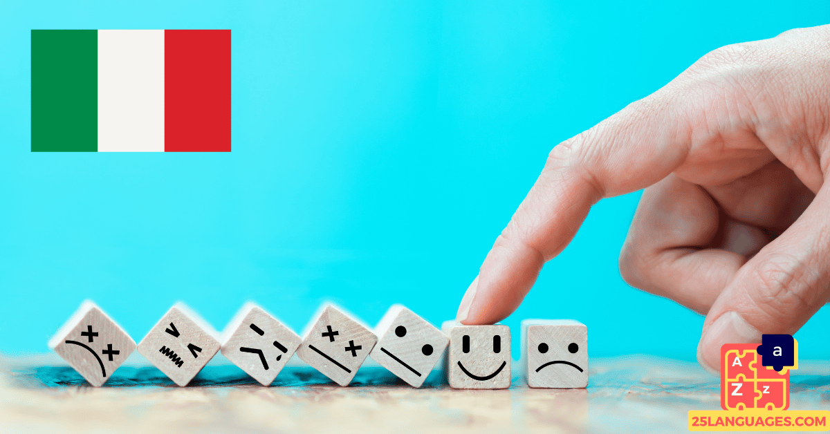 Learn Italian - Phrases for Expressing emotions