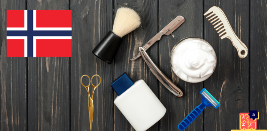 Learn Norwegian - Shaving Tools