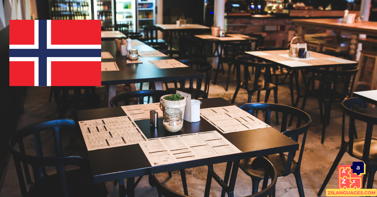 Learn Norwegian - Café Vocabulary