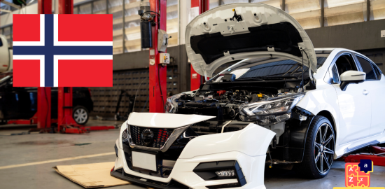 Learn Norwegian - Car Parts