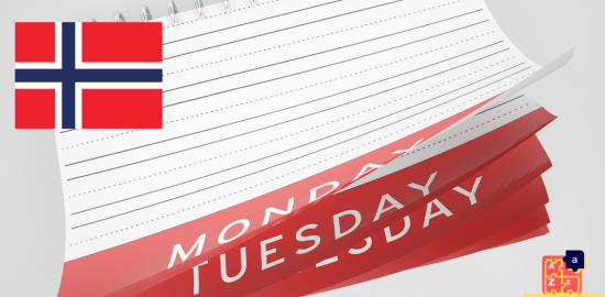 Learn Norwegian - Days of the Week