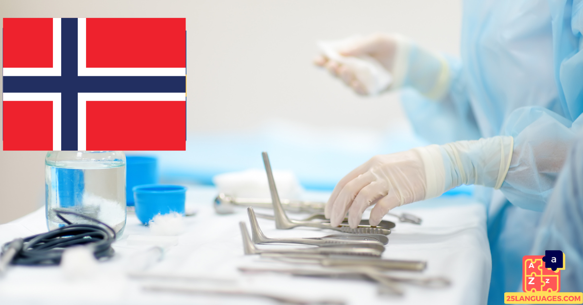 Learn Norwegian - Doctor's Tools