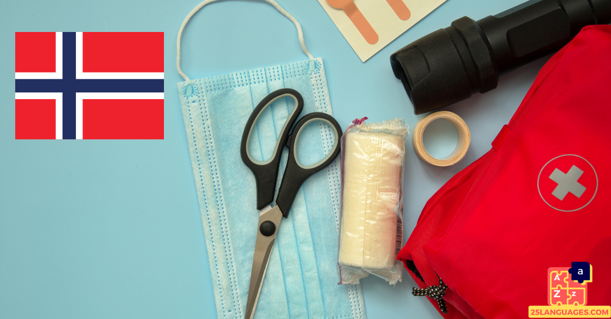 Learn Norwegian - First Aid