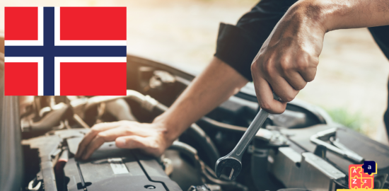 Learn Norwegian - Mechanic's Tools