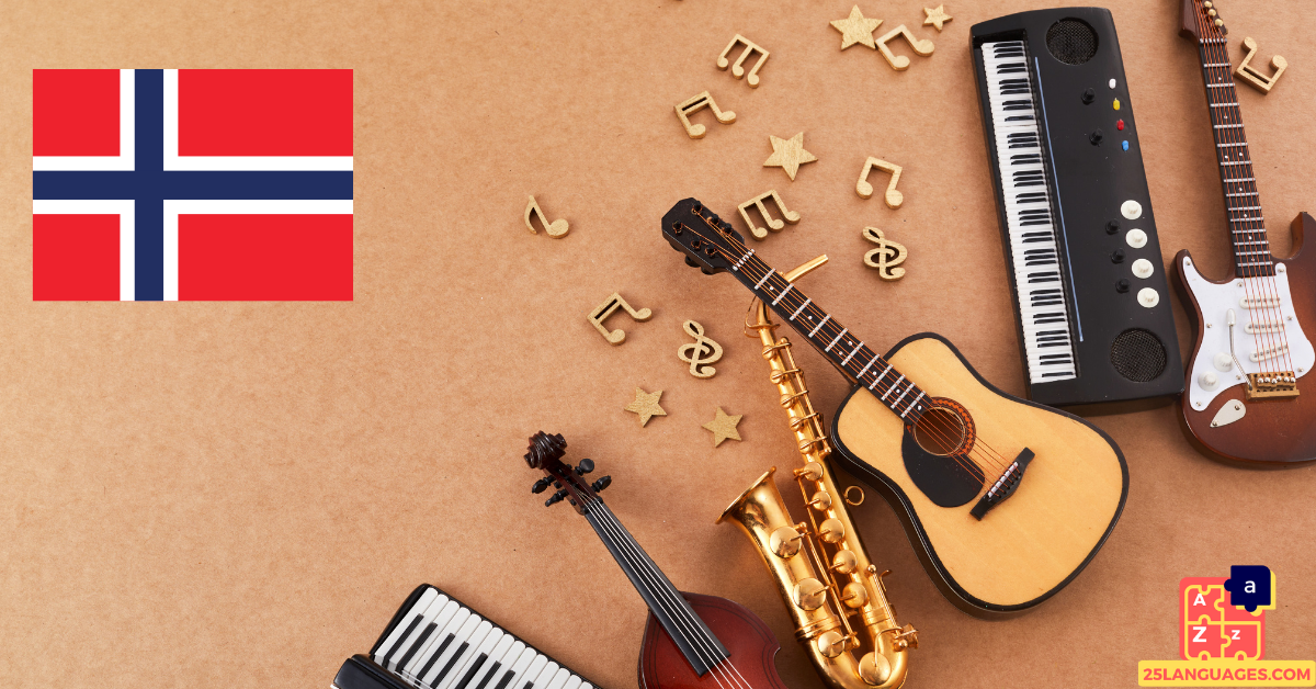 Learn Norwegian - Musical Instruments