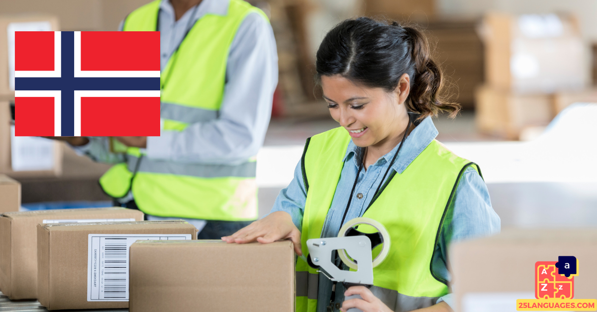 Learn Norwegian - Packing and Packaging