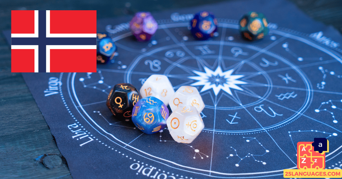 Apprendre le norvégien - phrases pour horoscopes personnels