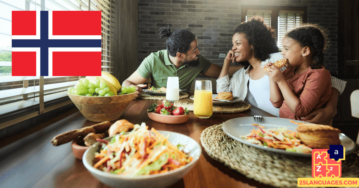 تعلم النرويجية - عبارات للمحادثات مع العائلة