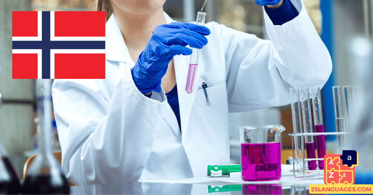Apprendre le norvégien - phrases en laboratoire médical