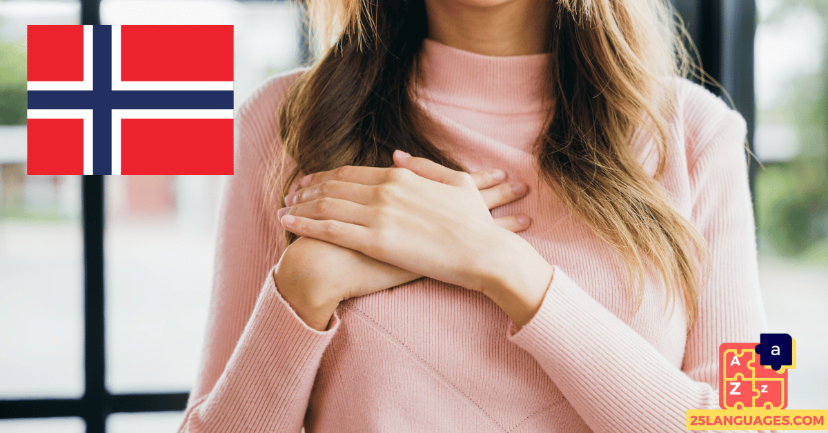 Learn Norwegian - Phrases for Thanks and apologies