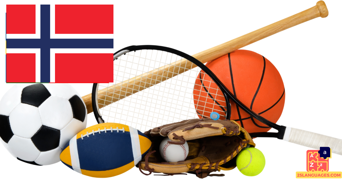 Learn Norwegian - Sports Equipment