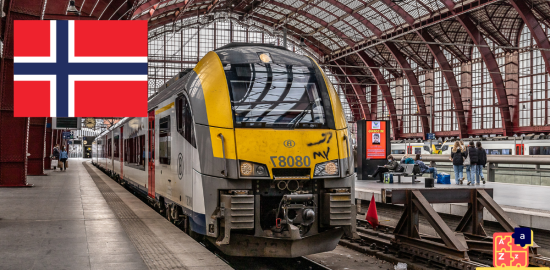 Apprendre le norvégien - À la gare