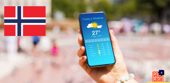 Learn Norwegian - Weather Conditions