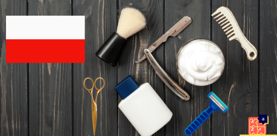 Apprendre le polonais - Outils du coiffeur