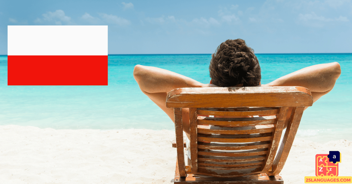 Learn Polish - Beach Vocabulary