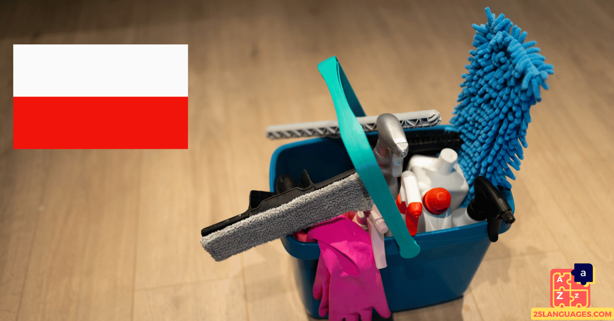 Learn Polish - Cleaning Tools