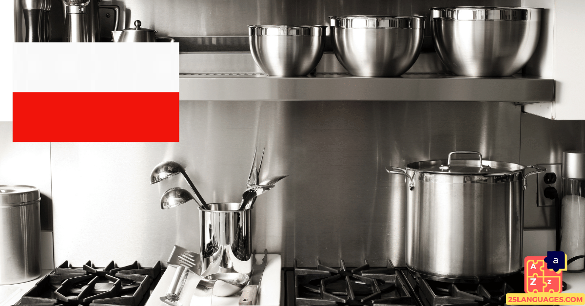 Learn Polish - Kitchen Utensils