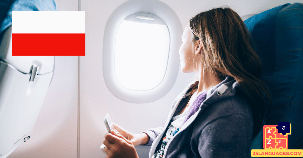 Learn Polish - Phrases On the airplane