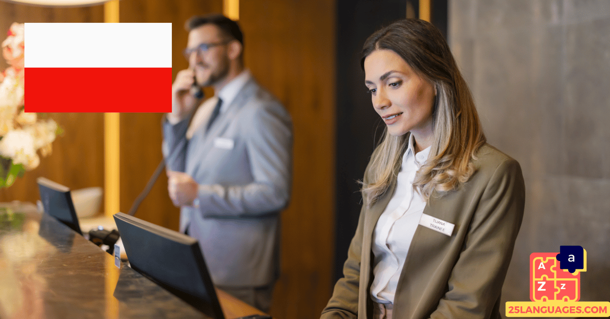 Learn Polish - Phrases for Hotel bookings and complaints