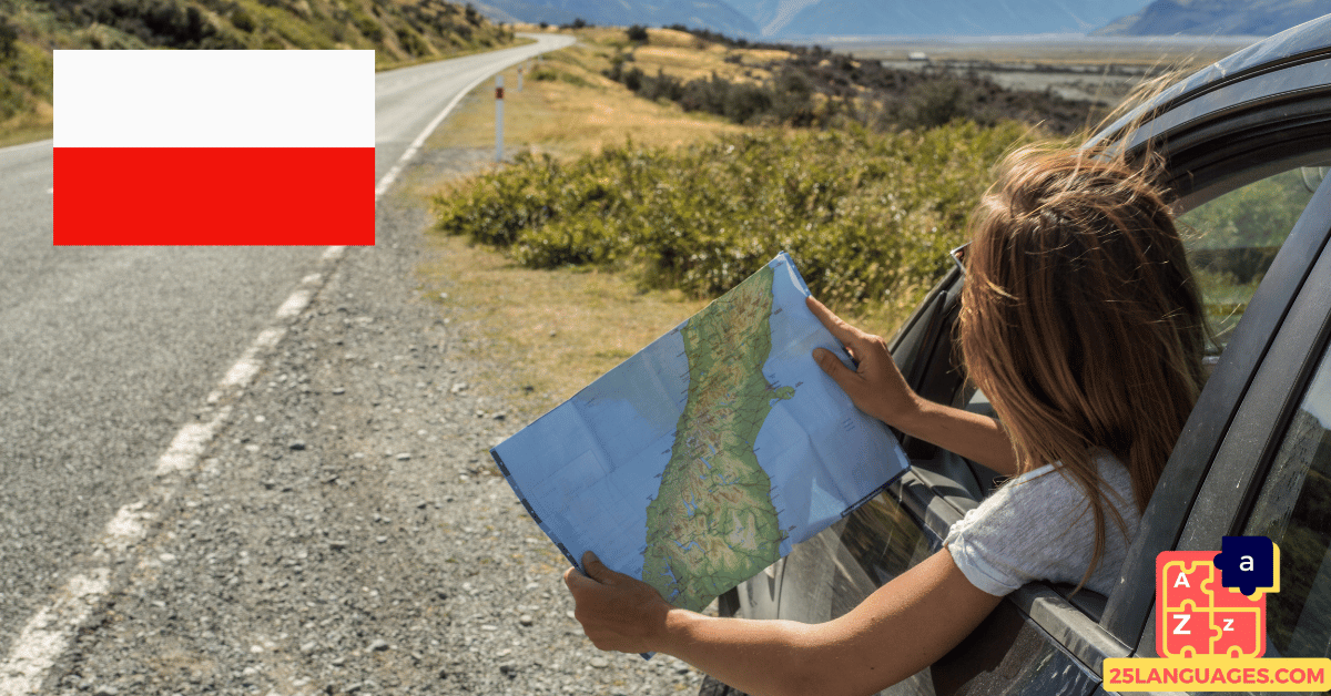 Learn Polish - Phrases for Directions and navigation